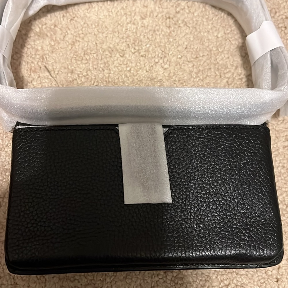 MICHAEL KORS Jet Set Small Pebbled Leather Smartphone Convertible Crossbody - Picture 8 of 9